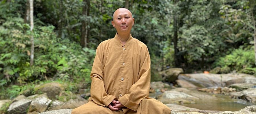 Brother Kai Ly Meditating
